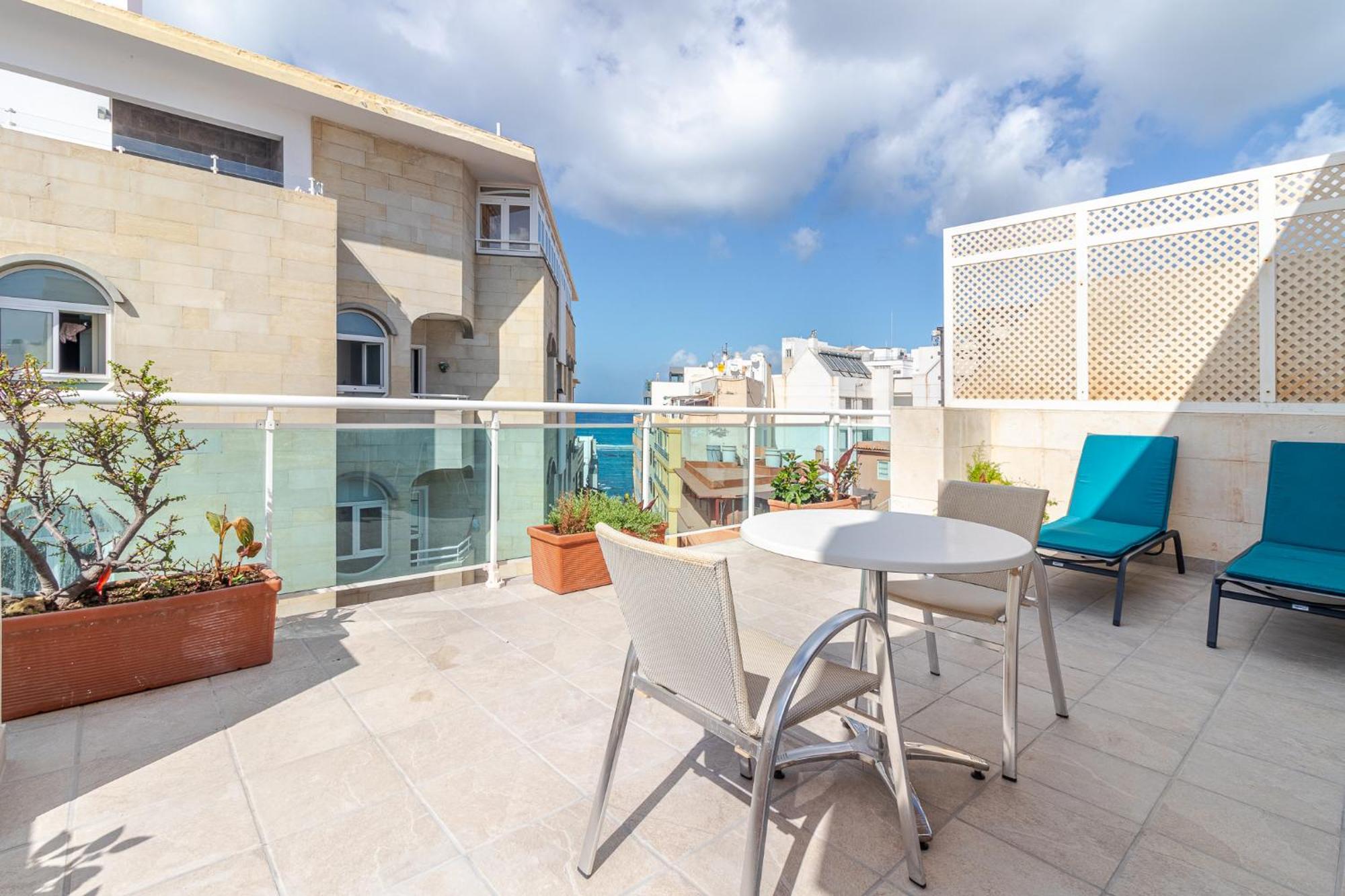 Espectacular Atico Con Terraza A 50 Mt Playa Canteras لاس بالماس دي غران كاناريا المظهر الخارجي الصورة
