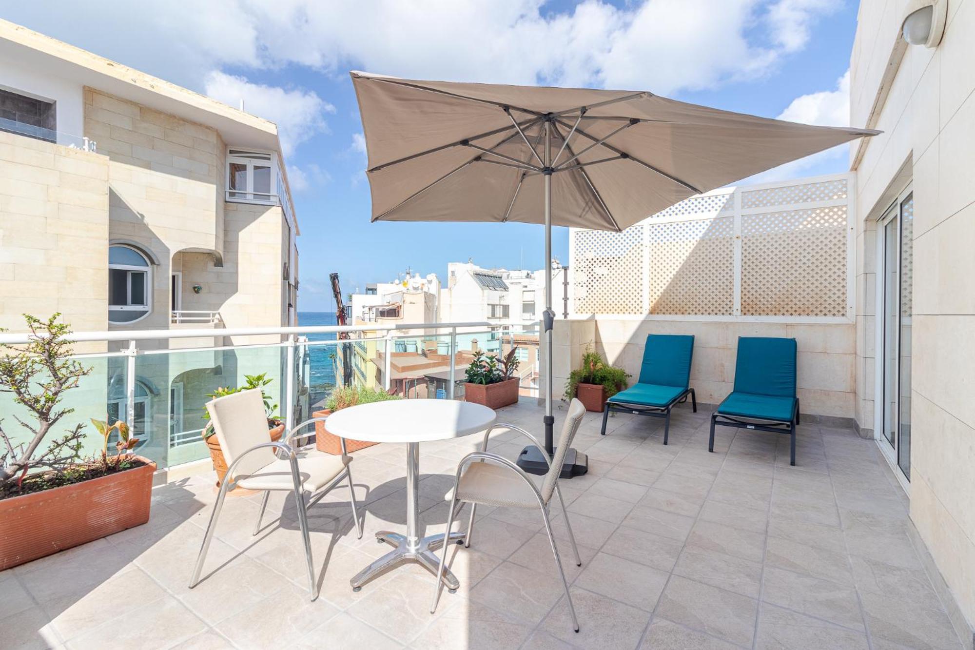 Espectacular Atico Con Terraza A 50 Mt Playa Canteras لاس بالماس دي غران كاناريا المظهر الخارجي الصورة
