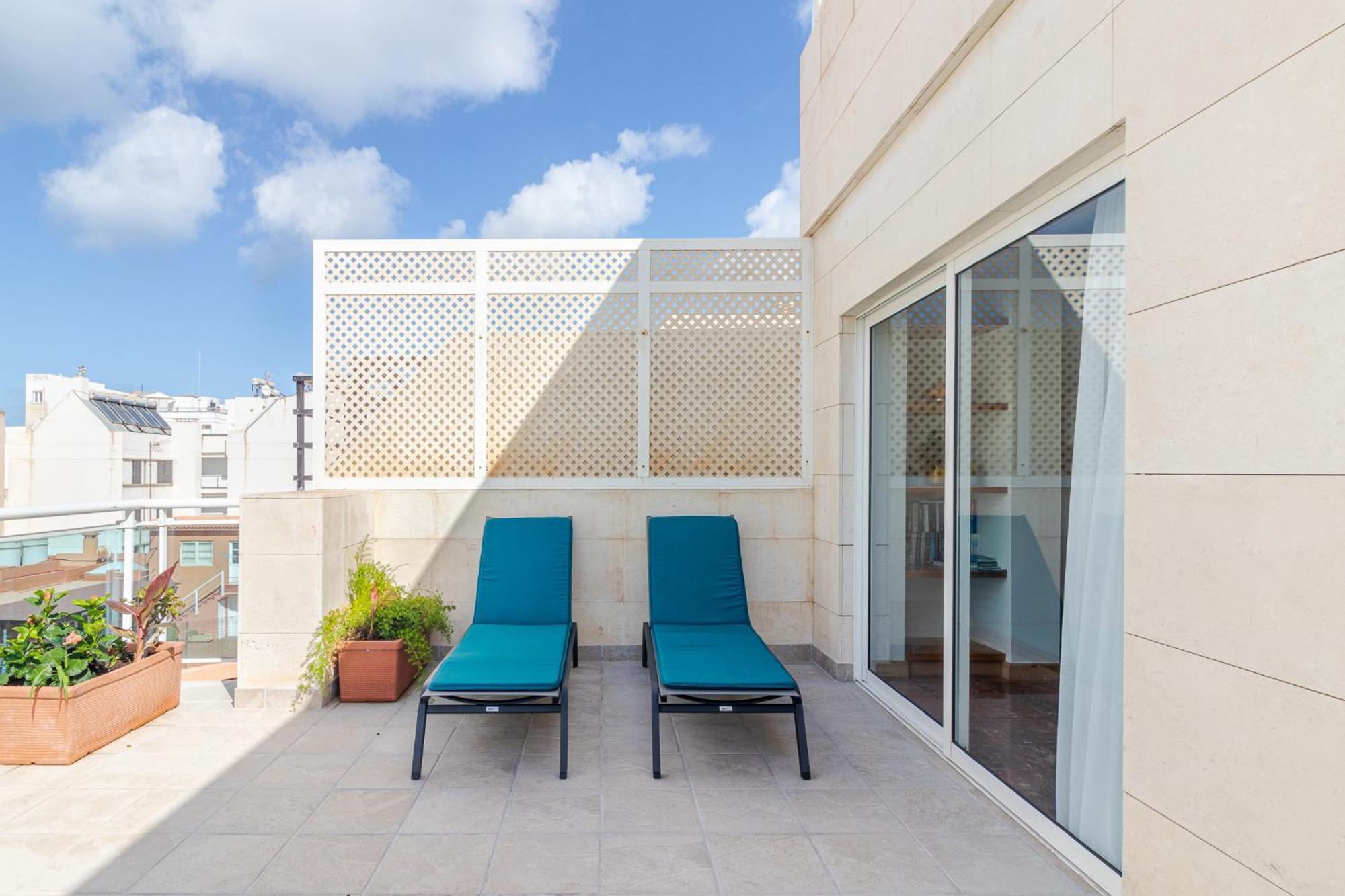 Espectacular Atico Con Terraza A 50 Mt Playa Canteras لاس بالماس دي غران كاناريا المظهر الخارجي الصورة